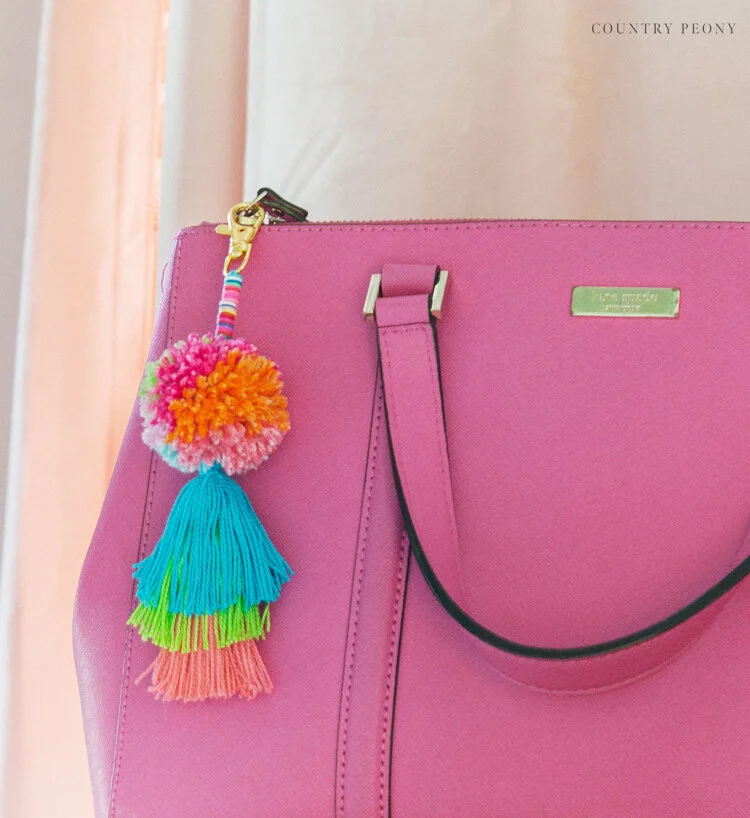 Pom bag charm hot sale